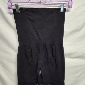 Women's Black High-Waisted Shorts